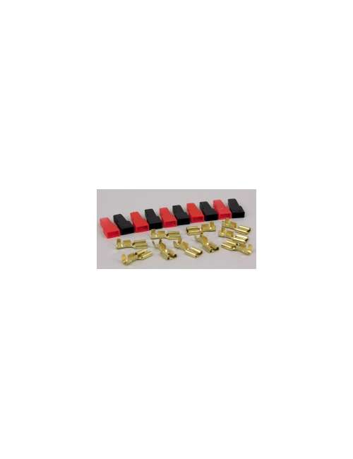 KIT 10 FASTON FEMMINA CON COPRIFASTON PASSO 2,8MM