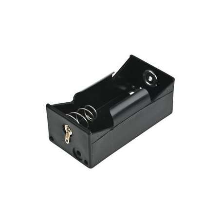 PORTABATTERIA X 1 BATTERIA TORCIONE CON PRESA