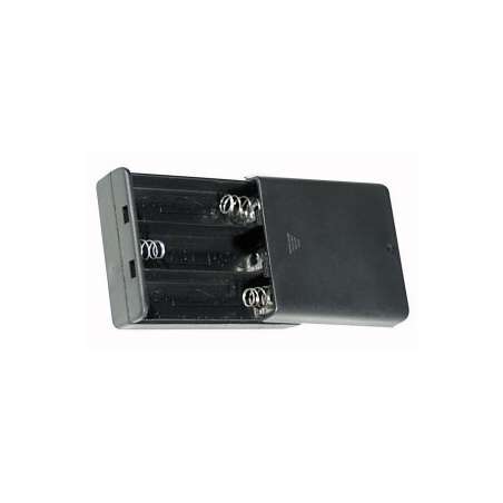 PORTABATTERIA X 3 STILO CON INTERRUTTORE