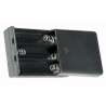 PORTABATTERIA X 3 STILO CON INTERRUTTORE