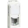 CONNETTORE RJ11 1 MODULO BIANCO LIVING NOW