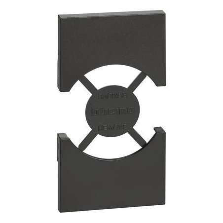 COVER X PRESE STANDARD 2 MODULI NERO LIVING NOW