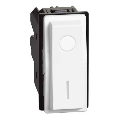 INTERRUTTORE 2P 16 AX 250 VAC BIANCO LIVING NOW