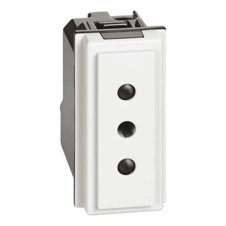 PRESA 2P+T 10A 250 VAC 1 MODULO BIANCO LIVING NOW