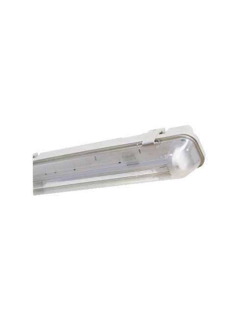 PLAFONIERA STAGNA 150 CM IP65 2X24W X 2 TUBI LED