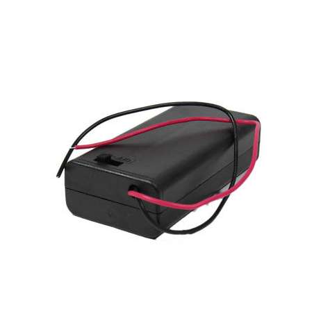 PORTABATTERIA X 2 STILO CON INTERRUTTORE E FILI