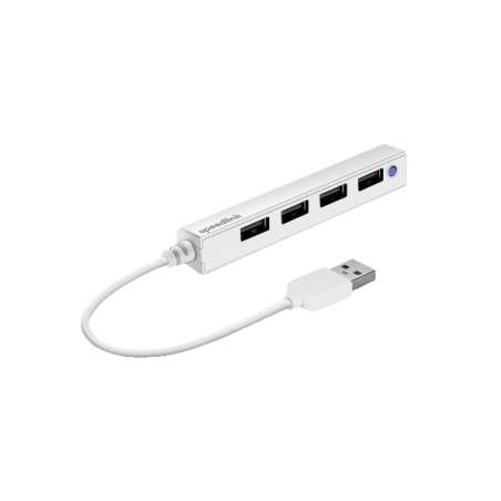 HUB USB 2.0 4 PORTE PASSIVE SOTTILE SPEEDLINK