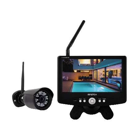 KIT VIDEOSORVEGLIANZA WIRELESS 4CH HD 720P