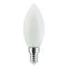 LAMPADA A LED CANDELA FILAMENTO MILKY E14 6W