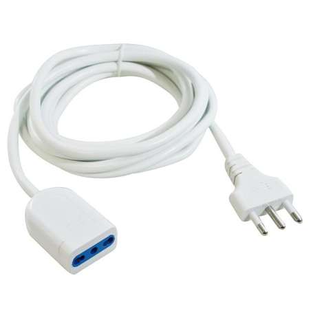 PROLUNGA ELETTRICA SP.16A - PR. BIVALENTE 5MT BIAN