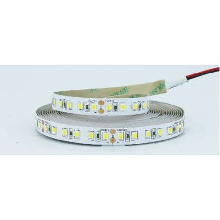 STRISCIA LED 5M 24V 12W/M IP20 LUCE NATURALE 4000K