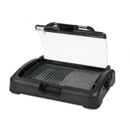 GRIGLIA ELETTRICA CON COPERCHIO 2200 W