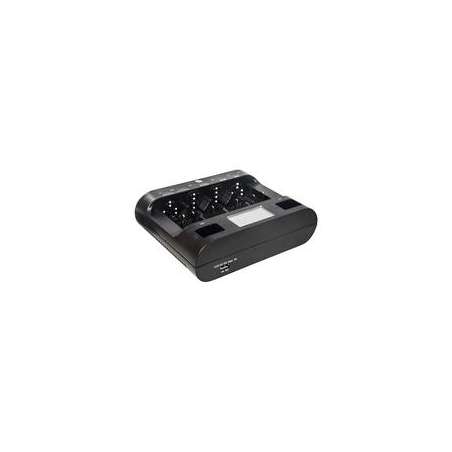 CARICA BATTERIE NI-MH/NI-CD 6CH AA,AAA,C,D,9V CON