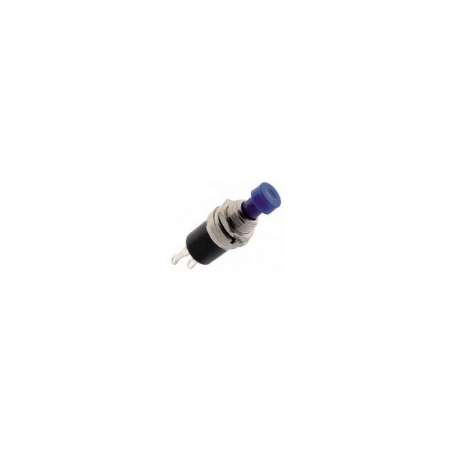 MICRO PULSANTE BLU OFF-ON N.A. 2P A SALDARE