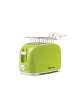 TOSTAPANE ELETTRICO VERDE GIRMI 750W + PINZE