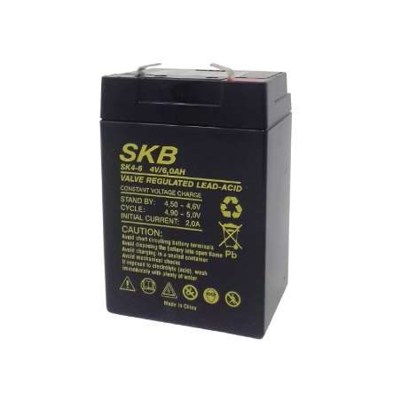 BATTERIA PIOMBO 4V 6AH SKB SK4-6.0