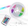 STRISCIA LED RGB 12V 27W 10MT KIT ALIMENTATORE INT