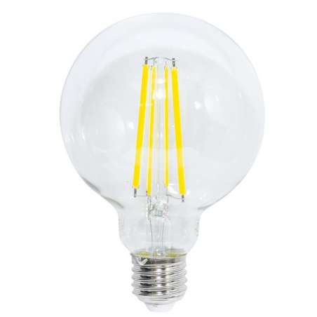 LAMPADA LED GLOBO G95 FILAMENTO E27 TRASPARENTE11W