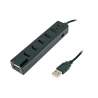HUB USB 7 PORTE USB-A 2.0 ATTIVO
