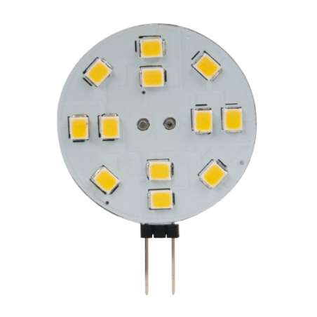 LAMPADA LED BISPINA G9 PIATTA 2W 9-30V 3000K