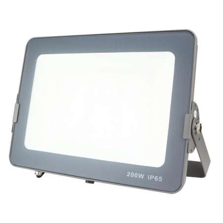 FARO SLIM GRIGIO IP65 LED 200W 3000K LUCE CALDA