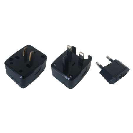 ADATTATORE UNIVERSALE DA VIAGGIO 3IN1