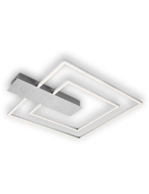 PLAFONIERA A LED QUADRATA 57CM 25W ALLUMINIO