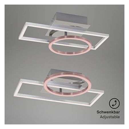 PLAFONIERA A LED RUOTABILE 19,6 WATT, 1.500 LUMEN,