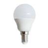 LAMPADA A LED MINISFERA E14 6,5W 220V LUCE CALDA