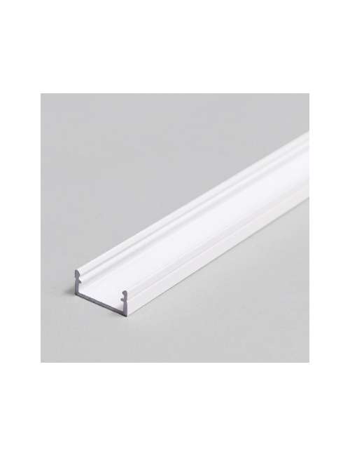 PROFILO IN ALLUMINIO DA PARETE 2MT SLIM BIANCO