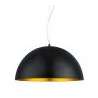 LAMPADARIO DA SOFFITTO VINTAGE NERO E ORO