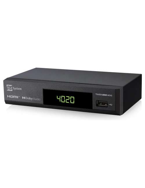 DECODER TELESYSTEM TS4020 DVBT2 HEVC MAIN10