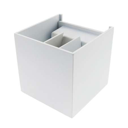 APPLIQUE A LED QUADRATO 12W IP54 220V BIANCO