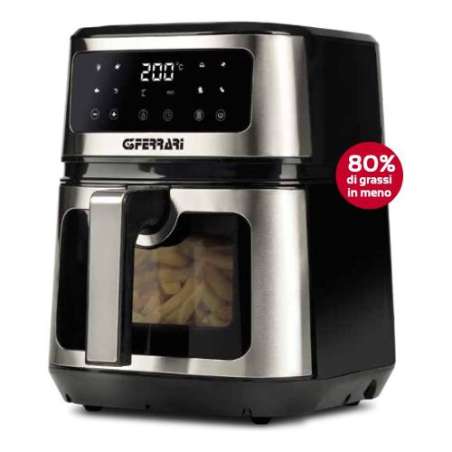 FRIGGITRICE ELETTRICA AD ARIA 5LT 1200W FRIGGISANO