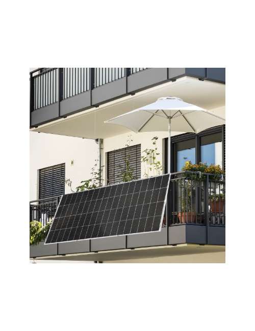KIT PANNELLO SOLARE FOTOVOLTAICO DA BALCONE 300W