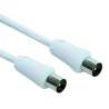 CAVO ANTENNA TV SPINA/SPINA 2 MT BIANCO