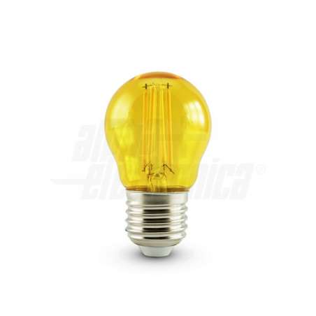 LAMPADA A LED FILAMENTO 4,5W E27 GIALLA