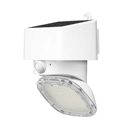 APPLIQUE LED SOLARE CON SENSORE PIR E CREPUSCOLARE