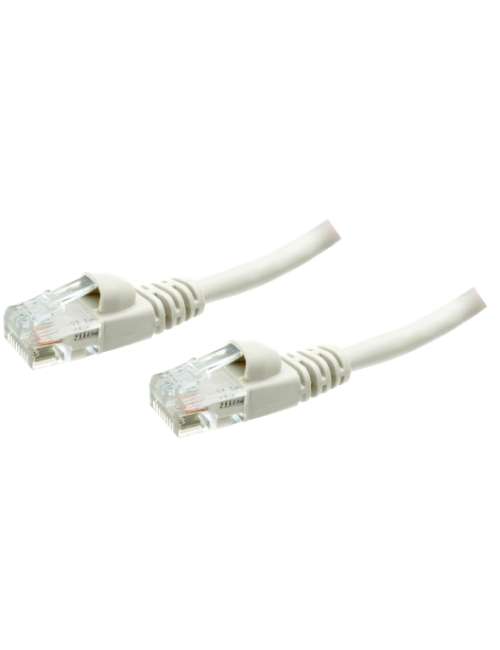 CAVO PATCH UTP CAT. 6 CON 2 SPINE RJ45 0,5M GRIGIO