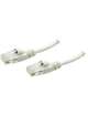 CAVO PATCH UTP CAT. 6 CON 2 SPINE RJ45 0,5M GRIGIO