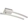 PLAFONIERA LED 78 CM 2X18W 1400LM ALLUMINIO
