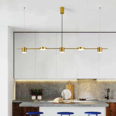 LAMPADARIO DA SOFFITTO SIXNG 30W COLOR ORO