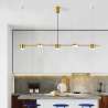 LAMPADARIO DA SOFFITTO SIXNG 30W COLOR ORO