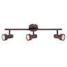 FARETTO SPOT ORIENTABILE 3GU10 9W 750LM
