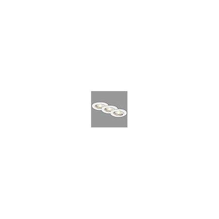 SET 3 PORTAFARETTI DA INCASSO D.8,6CM GU10 3,5W