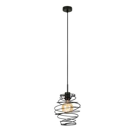 LAMPADA A SOSPENSIONE 130CM MAX 60W NERA