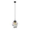 LAMPADA A SOSPENSIONE 130CM MAX 60W NERA