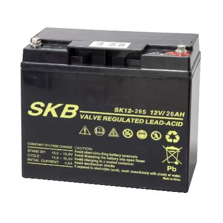 BATTERIA PIOMBO 12V 26AH SKB  SK12-26S F13