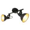 LAMPADA SPOT DA PARETE 2E14 NERO BRILONER
