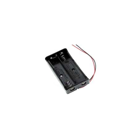 PORTABATTERIA PER 2 18650 C/FILI 150MM